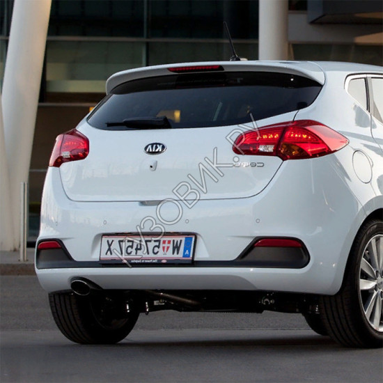 Бампер задний в цвет кузова для Kia Ceed 2 (2012-2015)
