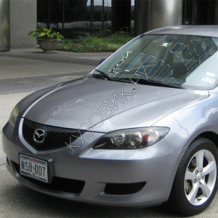 Капот в цвет кузова Mazda 3 BK (2003-2009) седан
