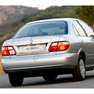 Задний бампер в цвет кузова Nissan Almera N16 (2002-2005)