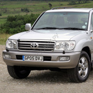 Передний бампер в цвет кузова Toyota Land Cruiser 100 (2003-) рестайлинг