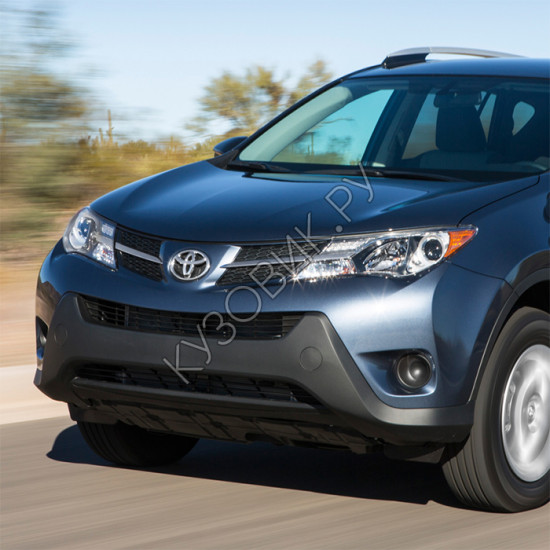 Бампер передний в цвет кузова Toyota Rav4 4 СA40 (2013-2015) дорестайлинг