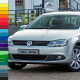 Бампер передний в цвет кузова Volkswagen Jetta 6 (2011-2014)